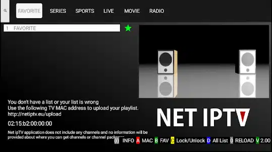 Best IPTV Apps : NET IPTV
